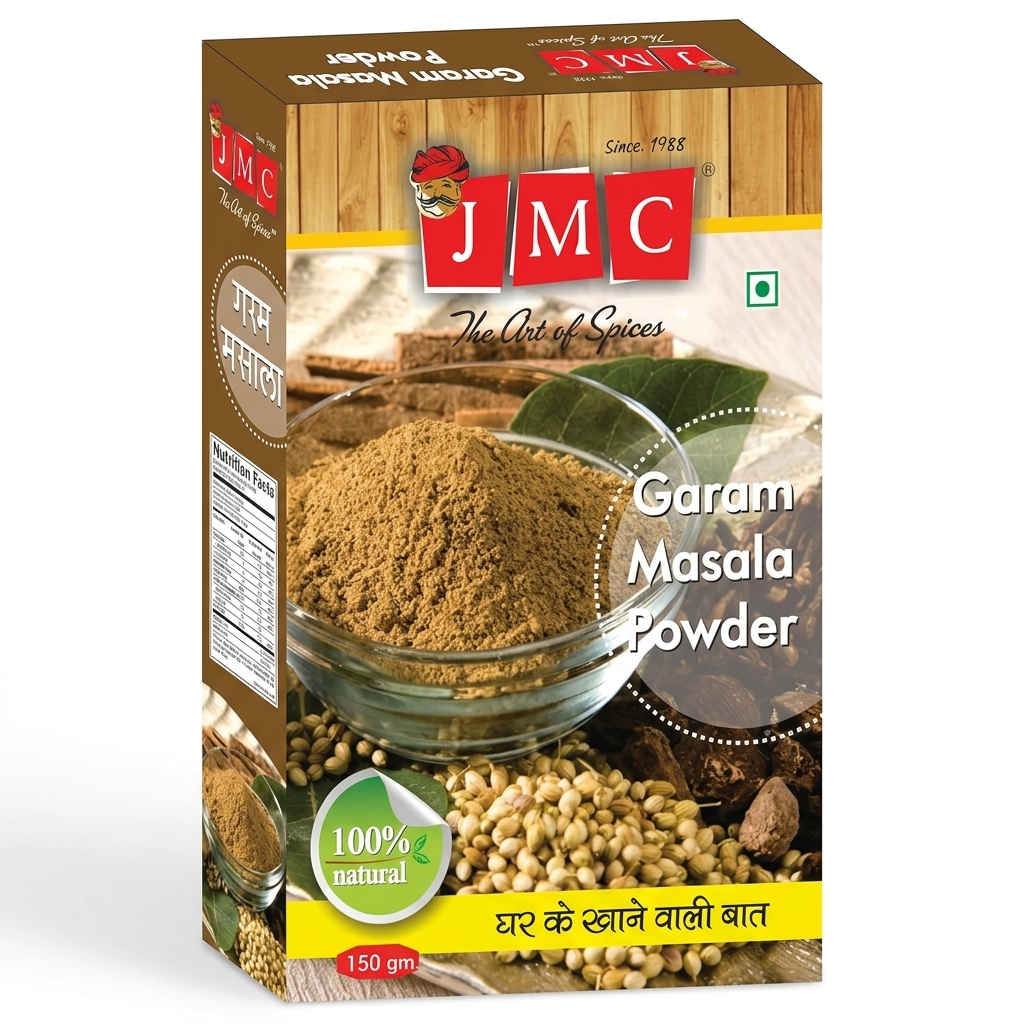 JMC Premium Special Garam Masala Powder Front Side